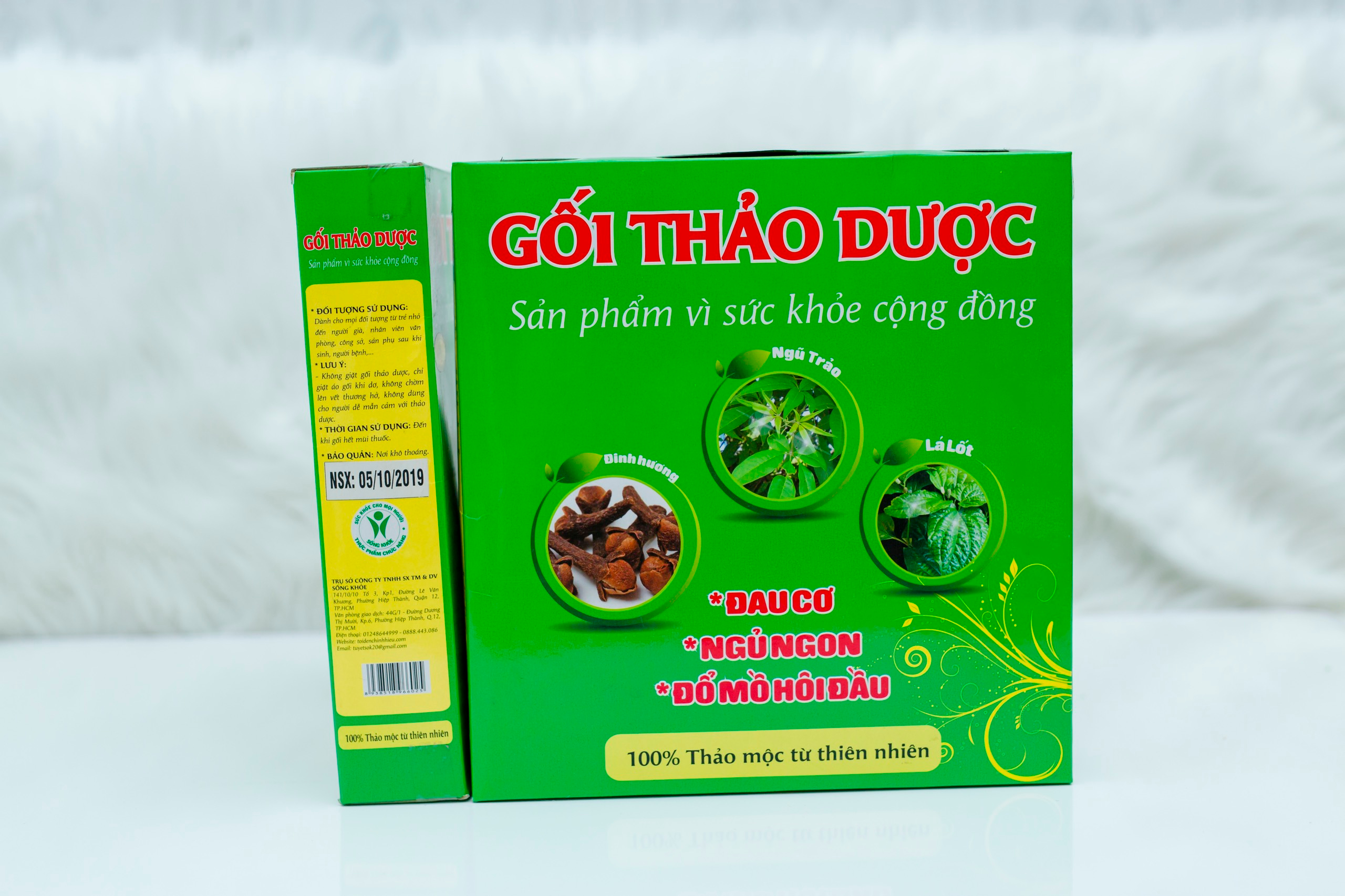 Gối thảo dược